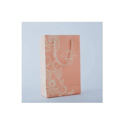 China Beautiful and environmental friendly small delicate gift printing paper bags for food for sale