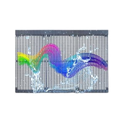 China Outdoor LED CURTAIN DISPLAY Aluminum Alloy Shell Material P16-16 P16-33 for sale