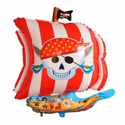 China 2021 Cute Air/Round Mylar Globos Decoration Halloween Party Theme Birthday Balloon Helium Foil Boat Kids Toy Balloon Classic for sale