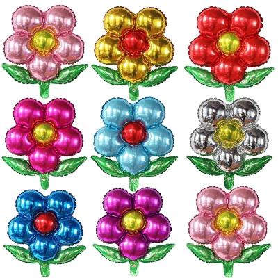 China Amazon Flower Foil Helium Balloon Wedding Birthday Decoration Little Girl's Favorite Colorful 2021 Kids Birthday Weeding Party Favors Toy Gift for sale