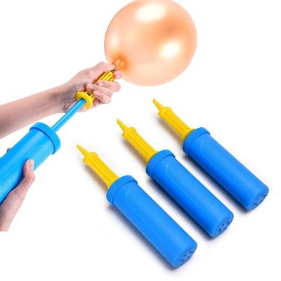 China Gift Toy High Quality 1 Pcs Balloon Compressor Plastic Needle Ball Handheld Party Balloon Inflator Portable Useful Decoration Tools Toy for sale