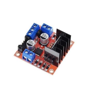 China Motor power board module L298N motor power board module has strong drive capability and low temperature generation suitable for Arduino smart car robots for sale