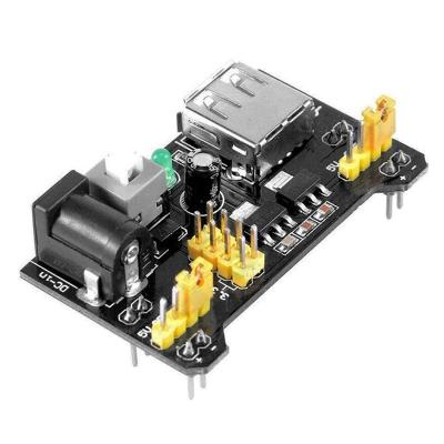 China MB-102 Bread Power Board Breadboard Power Supply Module Dual Output 3.3V/5V DC Voltage Standard Compatible Stabilizer Module for sale