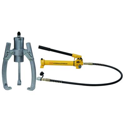 China Taizhou hydraulic puller and hand pump HHL-5F/10F/20F 3 set for sale