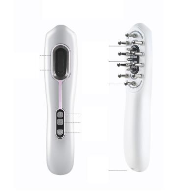 China Factory supply direct hot selling scalp stimulation comb hair growth laser comb massager comb at home in low price for sale