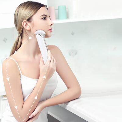 China Import Dark Circles Radio Frequency Microcurrent Vibration Facial Lifting Firming LED Mask Anti Aging Photon Rejuvenation Face Massager for sale