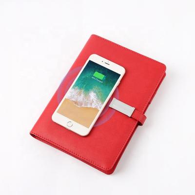 China Hard Cover Book Plaro Factory Power Bank Wireless Notebook with USB Charging Wholesale Supplier for sale