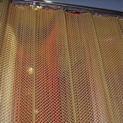 China Versatility Woven Mesh Christmas Decoration Decorative Mesh Metal Decorative for sale