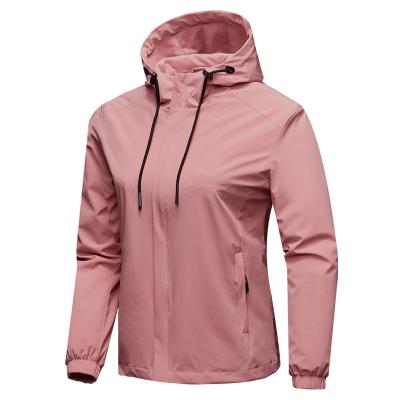 China Thin spring and autumn jacket light jacket waterproof hooded rainproof suit jacket windproof outdoor breathable mountaineering for sale