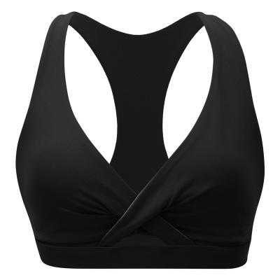 China Customizable Breathable Underwear Female Fitness Sports Breathable Fabric Sweat Wicking Women Seamless Adjustable Sports Bras for sale