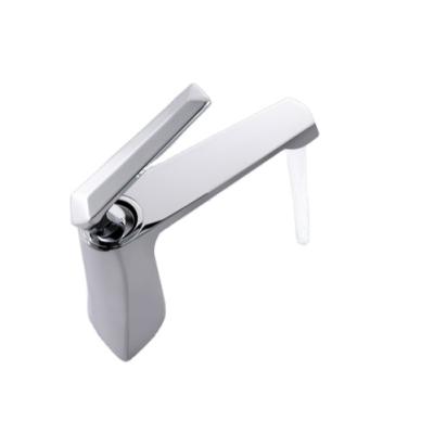 China Hot Selling Single Handle Hot And Cold Chrome Brass Faucet Sense Basin Faucets Toilet Mixer Tap for sale