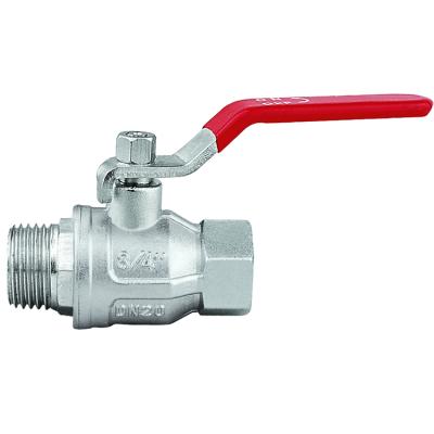 China High quality multi specification CW617N 12101106 copper barss ball valve for sale