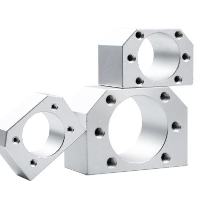 China Other Aluminum Alloy Spindle Nut Bracket Holder Housing Fit For SFU1605 SFU1610 SFU1204 for sale