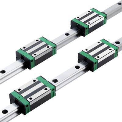 China 100% Interchangeable Linear Guide with Block Rail Stainless Steel CNC Table Precision Linear Rail Bearing Sliding for sale