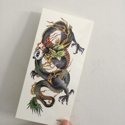 China Temporary Dragon Body Decoration Paper Printing Temporary Tattoo Sticker For Man Women for sale