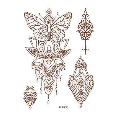 China Temporary W-330 Most Popular Water Transfer Temporary Tattoo Sticker for sale