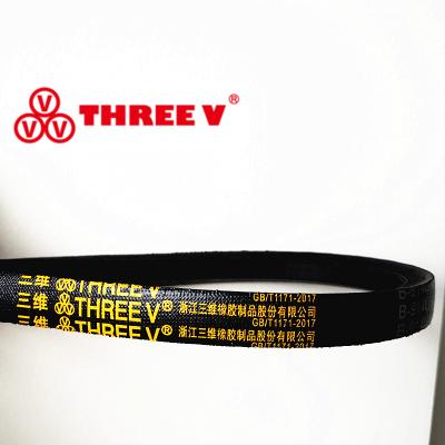 China Industry Narrow THREEV / Stuck /Wrapped /Rubber VBelt for sale