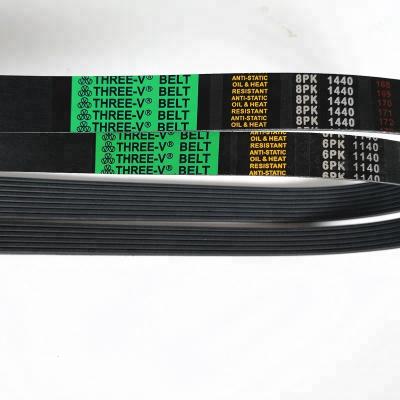 China heat resistant & Oil Resistant Three V-belts Standard Rubber Belt PK Material Ribbed Belt for sale