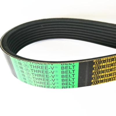 China Rubber Poly Rib V-belts motor v-belt / three v-belt for sale