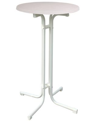 China Commercial Furniture Camp Bar Table Round Shaped Dia70*110cm Product Size for sale