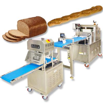 China High Efficiency Wheat Bread Machine Maker Commercial Toast Loaf Bread Production Line for sale