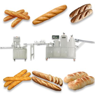 China Can make different kinds of automatic industrial french loaf bread baguette making machine from china for sale