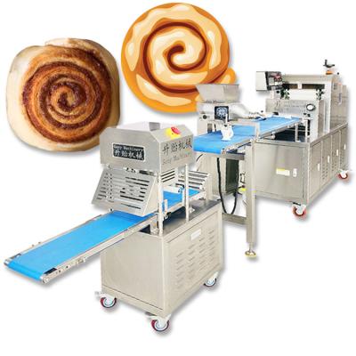 China SENY Full Automatic Cinnamon Roll Bread Maker Making Machine for sale