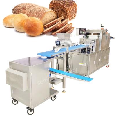 China Snack Factory Frozen Bread Making Machine Round Bread Production Line For Industry for sale