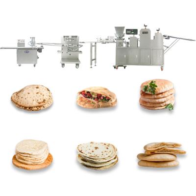 China Snack factory factory machine help you to make roti tortilla canai naan roti making machine india naan maker naan for sale