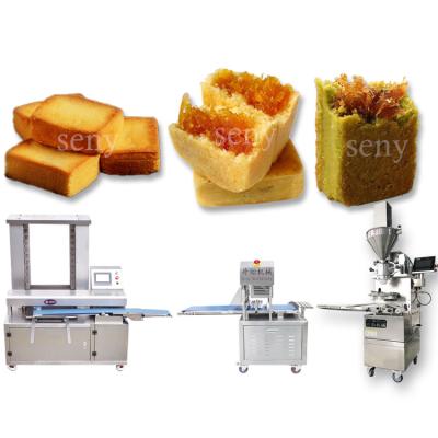 China Hotels Commercial Automatic Pineapple Cake Making Machine Pineapple Pastry Production Line for sale