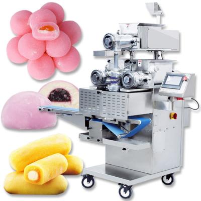 China Commercial Snacks Equipment Hotels Automatic Mochi Maker Machine With Three Hopper for sale