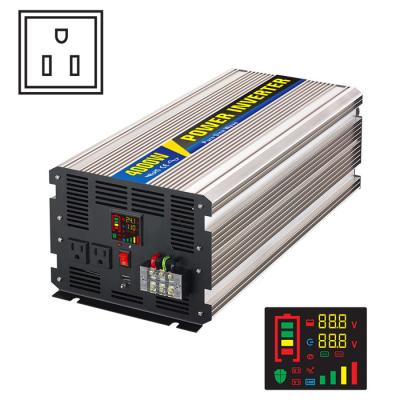 China 4000W el inversor de corriente de alta frecuencia 12V entró con el indicador digital en venta