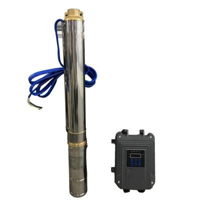 China Diamension 3 Inch 24VDC 300W Solar Powered Pump for sale