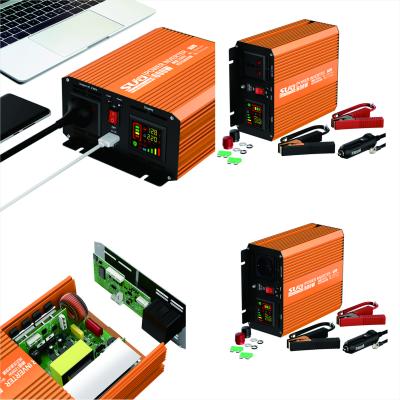 China 12VDC Pv Grid Inverter 600W Pv Panel Inverter Overload Protection for sale