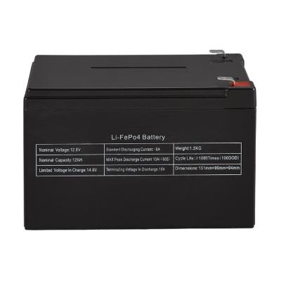 China De Batterij12.8v Fabriek van de lithiumbatterij 12v 12ah Lifepo4 Te koop