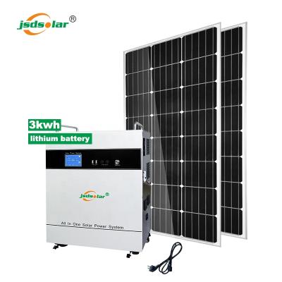 China Home portable all in one design inverter battery 3kw lifepo4 lithium ion batteries mppt controller battery complete home storage for sale