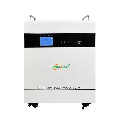 China Home 3KW LifePO4 Inverter All In One Long Deep Cycle Potable Solar System For Camping Or Home Use for sale