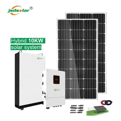 China 8KW USA 120V solar system hybrid home solar power system 8000w lithium for US market for sale