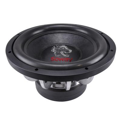 China Foam Edge Hot Selling High Quality Car Amplifier Subwoofer 12 Inch Power 1000W Horn Car Height Subwoofer for sale