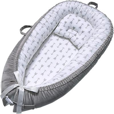 China Modern Baby Nest Co-sleep Baby Crib For Crib 100% Breathable And Portable Newborn Cotton Sofa Soft Cribs for sale