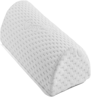 China Sustainable Memory Foam Half Moon Pillow-Semi Roll Pillow For Knee Pillow, Leg Rest Pillow, Lumbar Pillow for sale