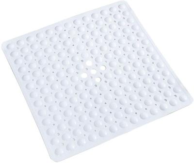 China Viable Square Shower Safety Non Slip Antibacterial Bath Mat for sale