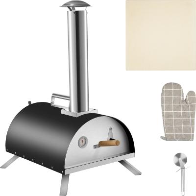 China Popular Outdoor Wood Fired Pizza Oven 600x400x790 mm Outdoor Wood Fired Pizza Oven 12