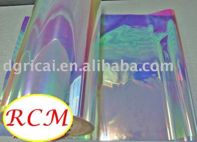 China Rainbow Sequin Moisture Proof Film for sale