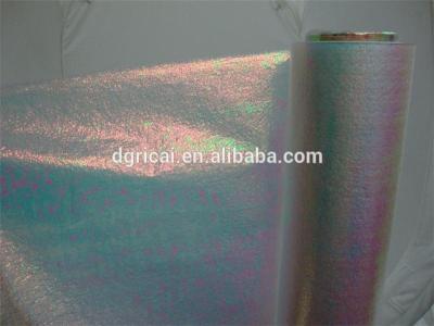 China Moisture-proof embossed iridescent film for sale