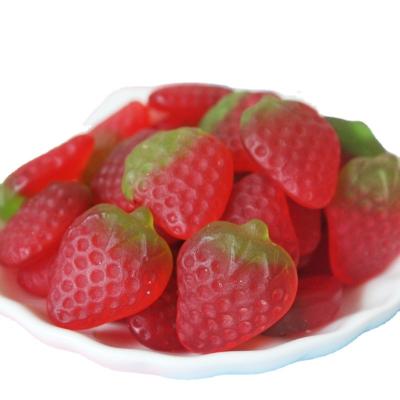 China Natural strawberry candy fruit fondant fun toy kids candy snack gift candy for sale