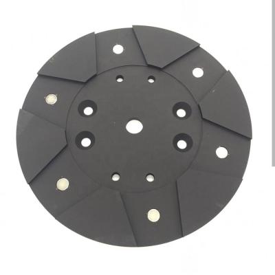 China For Diamond Connecting Tools And Grinders 250mm Quick Change Trap Metal Adapter Plate for sale