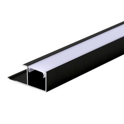 China Foshan high quality lightweight aluminum tile trim luxury ceramic/rubber tile trim/black tile edging profile for sale