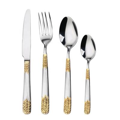 China New Design Modern Stainless Steel Dinnerware Western Table Knife 4 Piece Teaspoon for sale