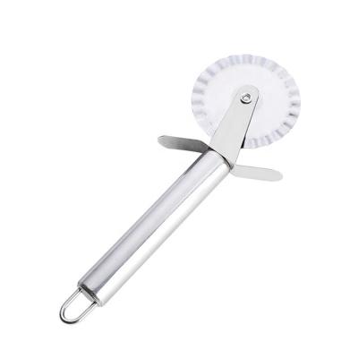 China 2021 Viable New Double-wheel Pizza Cutter Pizza Cutter Cooking Spatula for sale